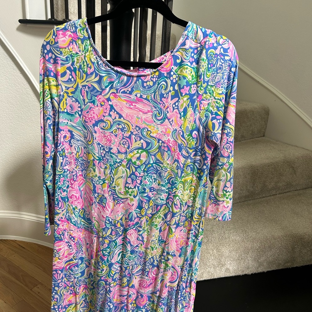 Colorful Paisley Print Dress